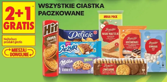 Wszystkie ciastka paczkowane