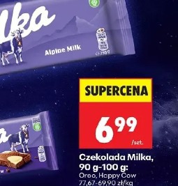 Czekolada Milka Oreo, Happy Cow