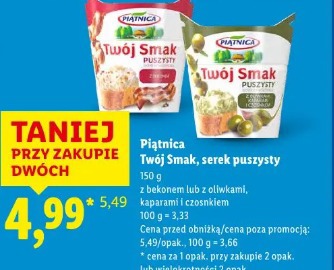 Piątnica Twój Smak, serek puszysty