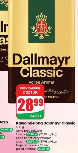 Dallmayr Classic kawa mielona