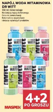 Napój, woda witaminowa Dr Witt