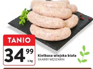 Kiełbasa wiejska biała Skarby Wędzarni