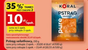 Pstrąg sałatkowy Koral