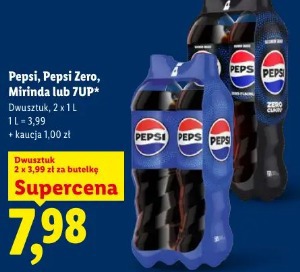 Pepsi, Pepsi Zero, Mirinda lub &up