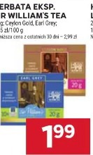 Herbata eksp. Sir William's Tea