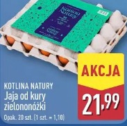 Kotlina Natury Jaja od kury zielononóżki