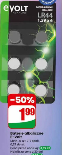 Baterie alkaliczne E-Volt