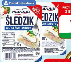 Śledzik w sosie śmietanowym Marinus
