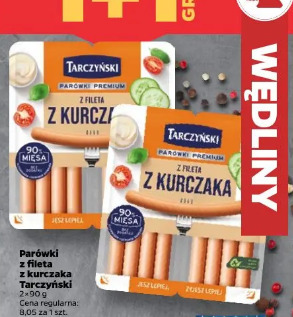 Parówki z fileta z kurczaka Tarczyński
