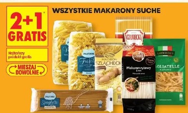 Wszystkie makarony suche