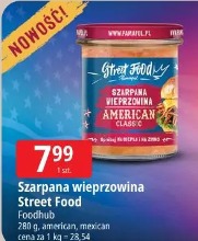 Szarpana wieprzowina Street food