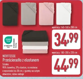 Novitesse Prześcieradło z elastanem