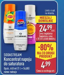 Koncentrat napoju do saturatora Sodastream