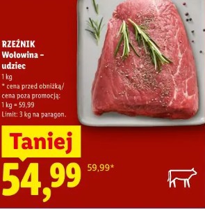 Rzeźnik Wołowina – udziec