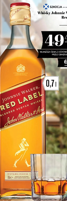 Johnnie Walker Red Label whisky