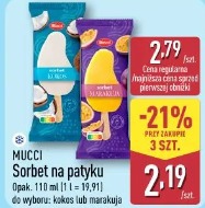 Mucci Sorbet na patyku