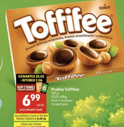 Praliny Toffifee