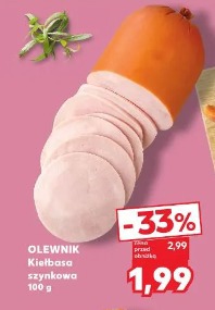 Olewnik Kiełbasa szynkowa