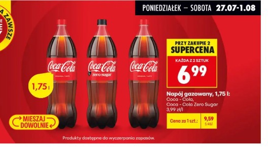 Coca-Cola, Coca-Cola Zero Sugar napój gazowany