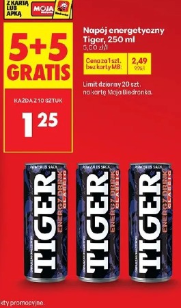 Napój energetyczny Tiger