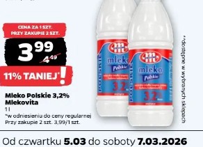 Mleko Polskie 3,2% Mlekovita