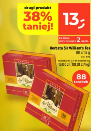 Herbata Sir William's Tea