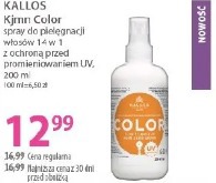Kallos KJmn Color spray do pielęgnacji włosów 14 w 1 z ochroną przed promieniowaniem UV