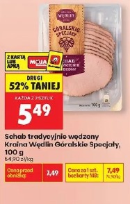 Schab tradycyjnie wędzony Kraina Wędlin Góralskie Specjały