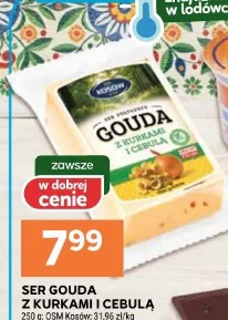 Ser gouda z kurkami i cebulą OSM Kosów