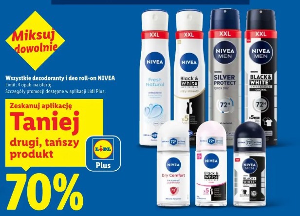 Wszystkie dezedoranty i deo roll-on NIVEA