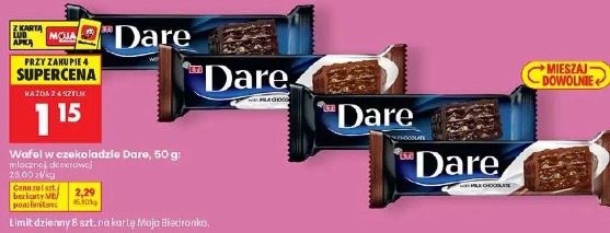 Wafel w czekoladzie Dare