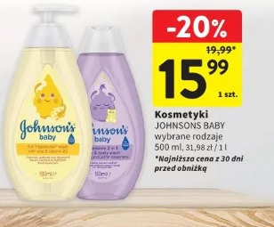 Kosmetyki Johnsons Baby