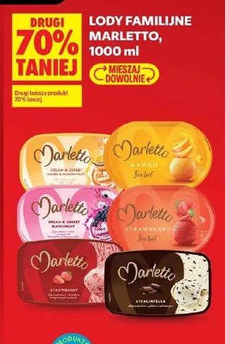 Lody familijne Marletto, 1000 ml