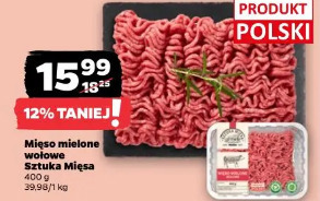 Mięso mielone wołowe Sztuka Mięsa