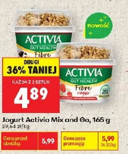 Jogurt Activia Mix and Go