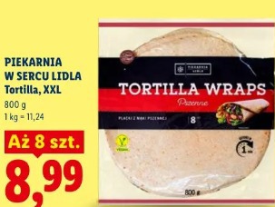 Piekarnia w sercu Lidla Tortilla, XXL