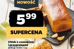 Chleb z czosnkiem i przyprawami