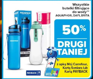 Wszystkie butelki filtrujące do wody Aquaphor, Dafi, Brita