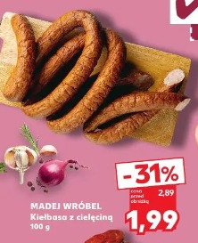 Madej Wróbel Kiełbasa z cielęciną