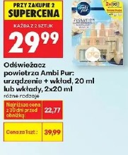 Ambi Pur odświeżacz powietrza: urządzenie + wkład lub wkład