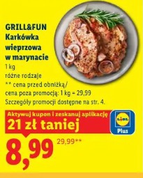 Grill&Fun Karkówka wieprzowa w marynacie