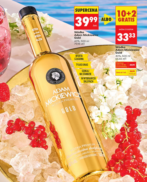 Wódka Adam Mickiewicz Gold