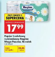Papier toaletowy rumianek Regina Mega Paczka