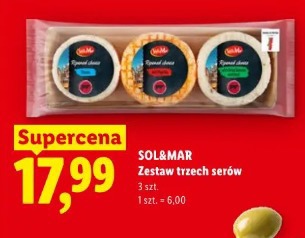 Sol&Mar Zestaw trzech serów
