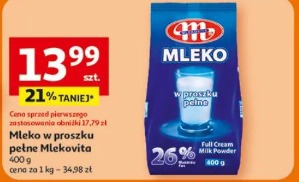 Mleko w proszku pełne Mlekovita