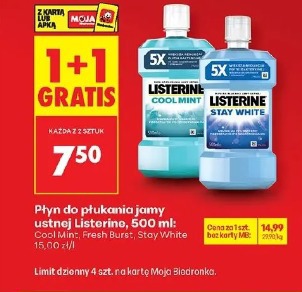 Płyn do płukania jamy ustnej Listerine