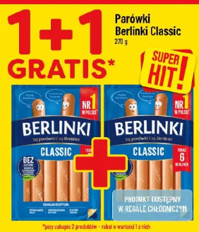 Parówki Berlinki Classic