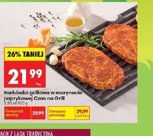 Karkówka grillowa w marynacie paprykowej Czas na Grill