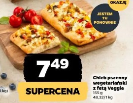 Chleb pszenny wegetariański z fetą Veggie