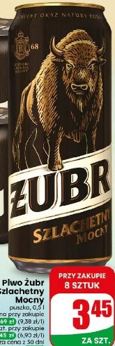 Żubr Szlachetny Mocny piwo